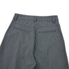 Vintage Stripe Barrel-Leg Tailored Trousers