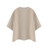 Washed Boxy Cropped Raglan Tee