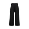 Relaxed Drawstring Wide Leg Casual Trousers