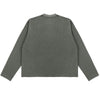 Heavyweight Washed Waffle Cotton Long Sleeve Tee 340G