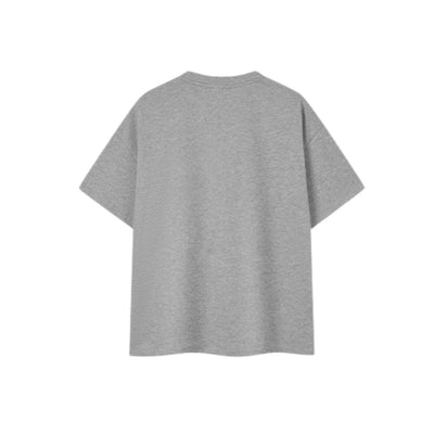 3D Panel Cotton Oversized T-Shirt