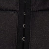 Black Button-Front Strappy Midi Dress