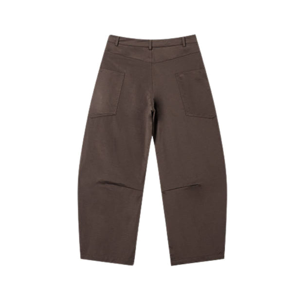 Solid Multi-Pocket Relaxed Workwear Cargo Pants