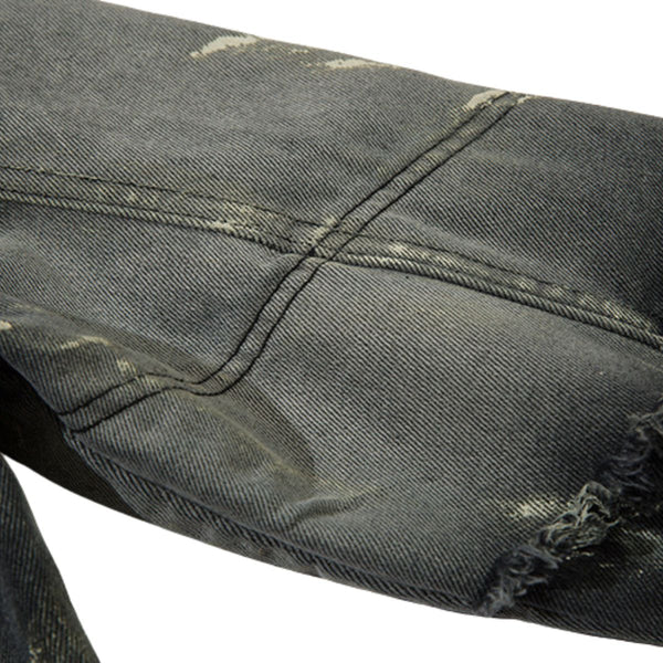 High Street Gradient Washed Denim Jacket