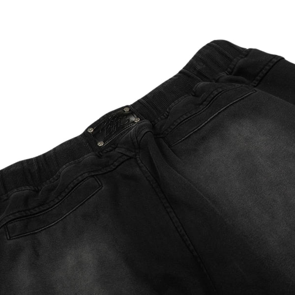 Streetwear Washed Gradient Big Pocket Baggy Wide-Leg Jogger Trousers
