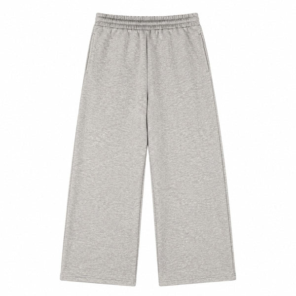 Quiet Luxury Old Money Style 320G Flower-Sand Straight-Leg Trousers