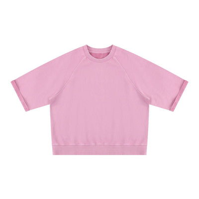 320G Cotton Crew Neck Raglan Sweatshirt