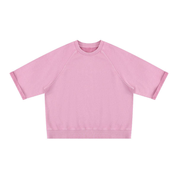 320G Cotton Crew Neck Raglan Sweatshirt