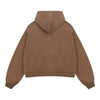 Dual Zipper Fleece Hooded Streetwear Hoodie