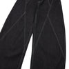 Vintage Washed Paneled Barrel-Leg Baggy Jeans