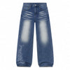 Vintage Embroidered Bootcut Denim Jeans