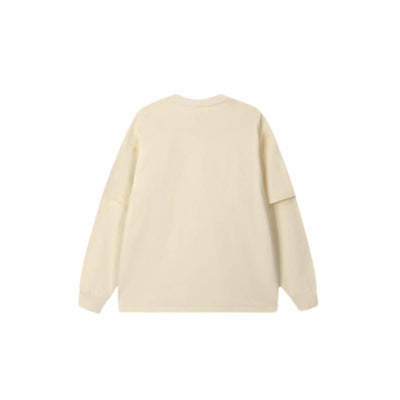 Streetwear Loose Fit Double-Layer Long-Sleeve Tee