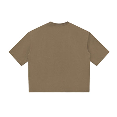 Minimalist Daily Wear Lightweight Boxy Tee
