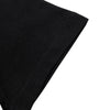 Women's Black Slim-Fit Stretch Crew Neck Short  Sleeve Tee