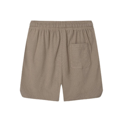 Premium Waffle Knit Side-Slit Shorts