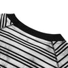 Vintage Dirty Dye Raglan Stripe Long Sleeve Tee