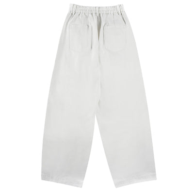 Relaxed Fit Wide Leg Casual Pants