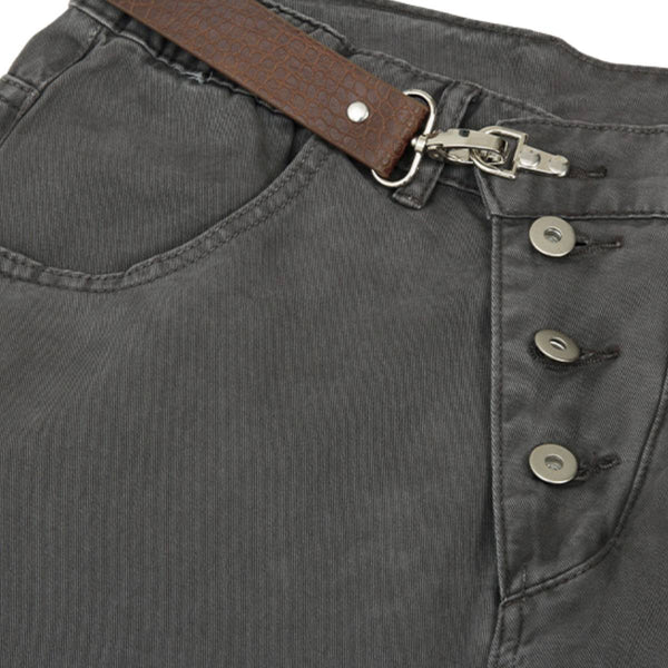 Minimalist Panelled Relaxed Fit Jogger Pants
