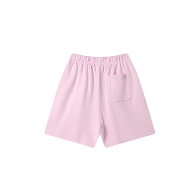 Vintage Fade Oversized Cotton Shorts