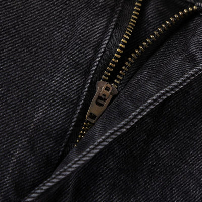 Vintage Washed Slim Flare Jeans