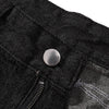 Barbed Wire Embroidered Bootcut Jeans