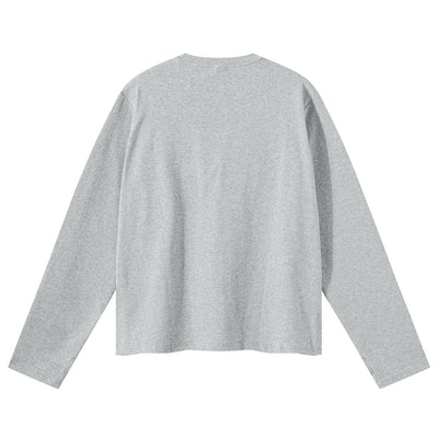 Solid Stretch Thumb Hole Long-Sleeve T-Shirt 260gsm