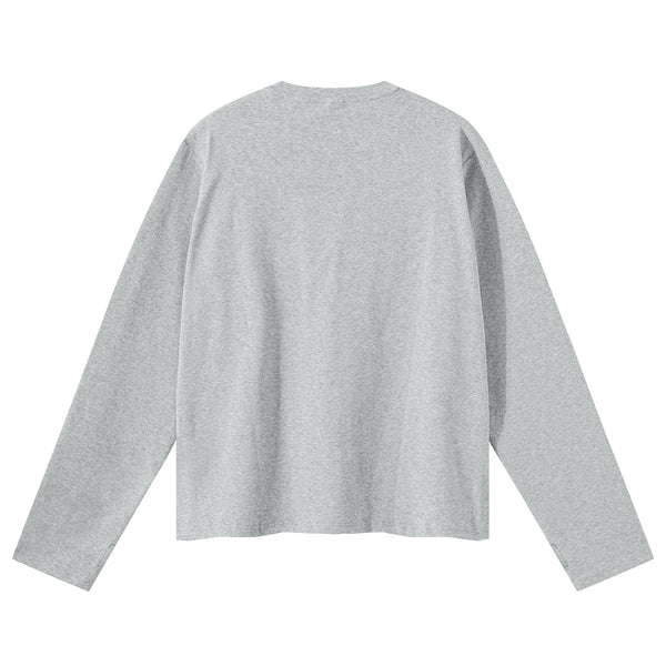 Solid Stretch Thumb Hole Long-Sleeve T-Shirt 260gsm