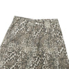 Retro Leopard Baggy Bermuda Shorts