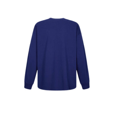 Vintage Loose Fit Heavyweight Cotton Long-Sleeve T-Shirt