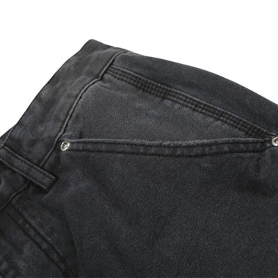 Men's Distressed Punk Cargo Pants – Loose Wide-Leg Streetwear