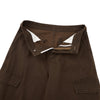 Vintage Baggy Paneled Straight-Leg Cargo Pants