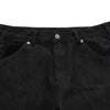 Street Deconstructed Embroidered Slim Flare Jeans