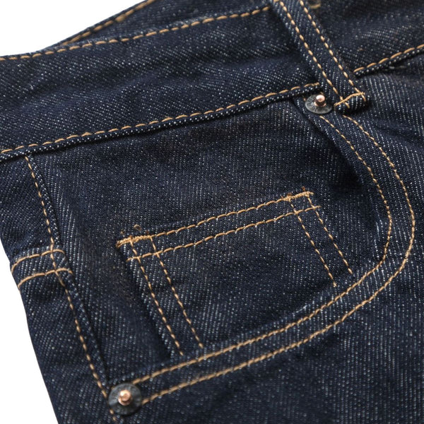Vintage Washed Relaxed Straight-Leg Jeans