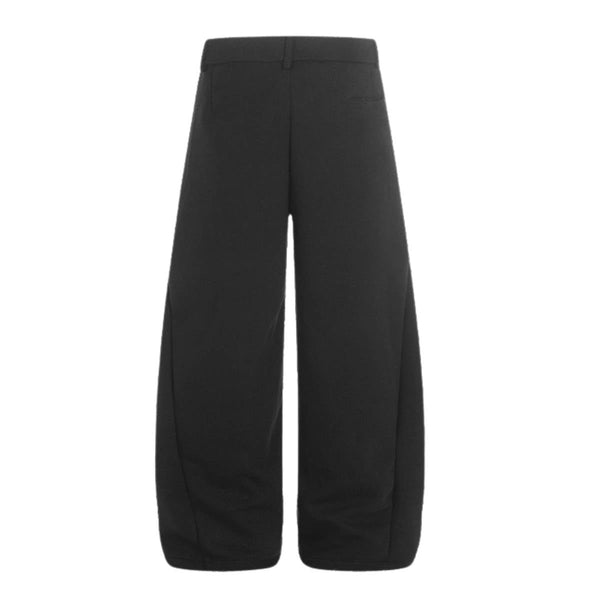 High-End Minimalist Pleated Loose Fit Wide-Leg Pants