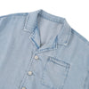 Washed Cotton Button Collar Tee 310G