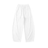Colorblock Seam Detail Curved Leg Pants