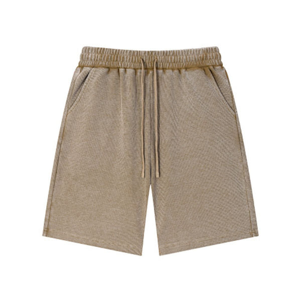 340G Waffle Knit Relaxed Fit Shorts