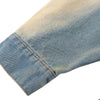 Vintage Frayed Designer Denim Jacket