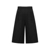 Vintage Draped Pleated Bermuda Shorts
