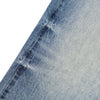 Vintage Washed Crease Effect Wide Leg Baggy Denim Jeans