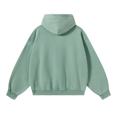 Heavyweight Washed Fleece Hoodie