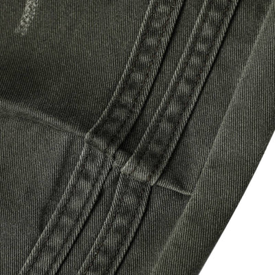 Vintage Striped Corduroy Patchwork Multi-Pocket Relaxed Wide-Leg Cargo Pants