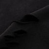 Black Washed Cotton Ripped Boxy Tee 8oz