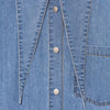 Women's Denim Shirt Stylish Blouse Layered Design Top