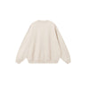 Heavyweight Fleece Boxy Drop Shoulder  Crew Neck Sweatshirt