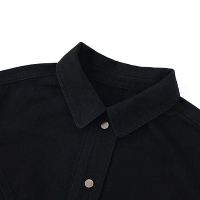 420G Vintage Cropped Slim Fit Denim Jacket