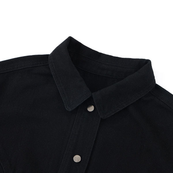 420G Vintage Cropped Slim Fit Denim Jacket