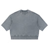 310G Snow Wash Cotton Crop Tee