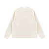 Washed Waffle Cotton Raglan Long Sleeve Tee 340G