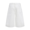 Retro Washed Baggy Straight-Leg Bermuda Shorts